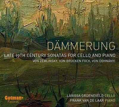 GROENEVELD / VAN DE LAAR - Dammerung-Cello Sonatas - Import 2 CD