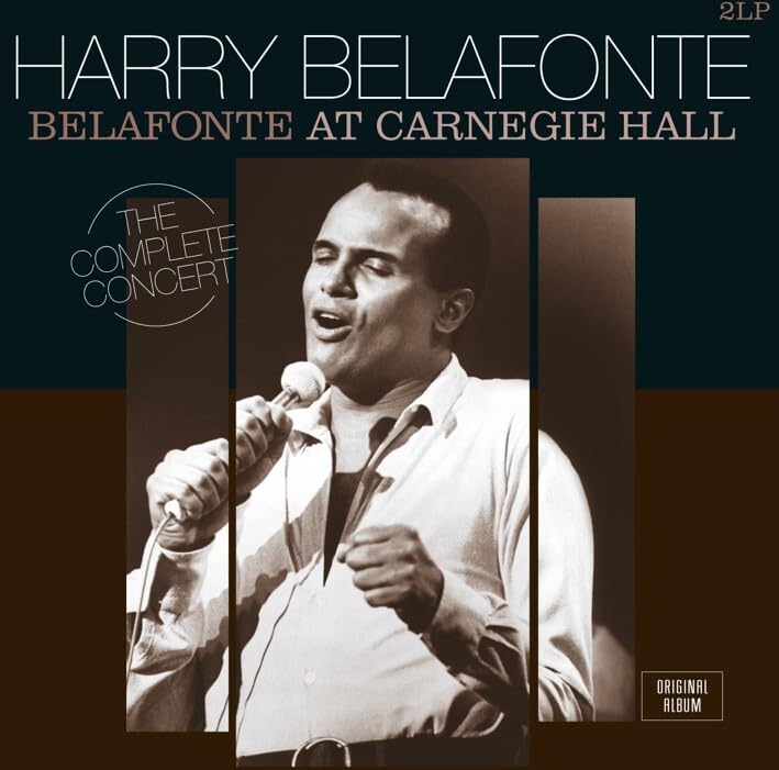 Harry Belafonte - Belafonte At Carnegie Hall - Ltd 180gm Gold Locks Colored Vinyl - Import 2 Vinyl LP Record