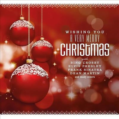 Various Artists - Wishing You A Very Merry Christmas - Import Red Vinyl LP Record