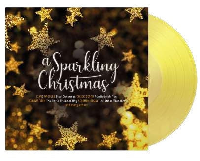 Various Artists - A Sparkling Christmas - Import 180g Yellow Transparent Vinyl LP Record Limited Edition