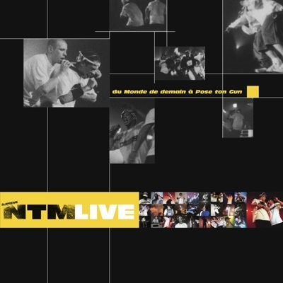 Supreme NTM - Live (Du Monde de Demain a Pose Ton Gun) - Import 180g Vinyl 2 LP Recurd Limited Edition