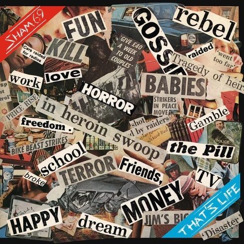 Sham 69 - That's Life - Import 180g Vinyl LP Recurd Limited Edition