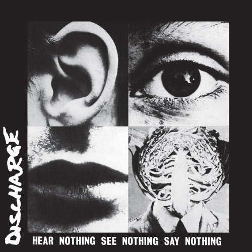 Discharge - Hear Nothing See Nothing Say Nothing - Import Vinyl LP Record Limited Edition