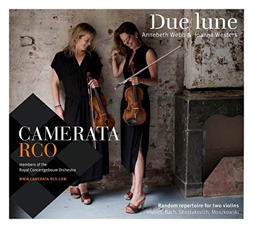 DUE LUNE - ANNEBETH WEBB - Due Lune: Random Repertoire For Two Violins - Import CD