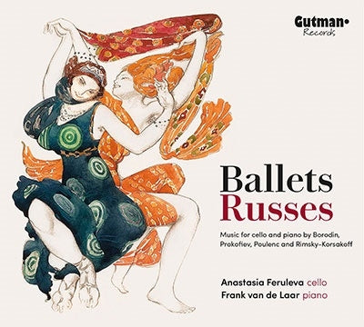 Feruleva, Anastasia / Van De Laar, Frank - Ballets Russes: Music For Cello & Piano - Import CD