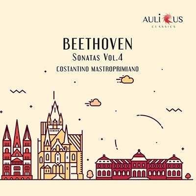 Constantino Mastroprimiano - Beethoven:Piano Sonatas Vol.4 - Import CD