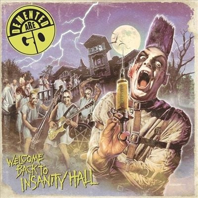 Demented Are Go - Welcome Back To Insanity Hall - Import Highlighter Yellow Black Smoke Vinyl LP Record Limited Edition