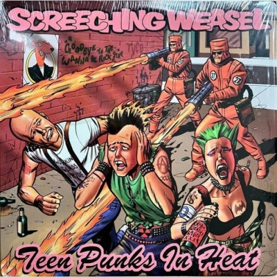 Screeching Weasel - Teen Punks In Heat - Import Vinyl LP Record