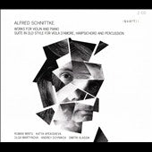 Roman Mints - Schnittke: Works for Violin and Piano, Suite in Old Style for Viola d'Amore, Harpsichord and Percussion - Import 2 CD