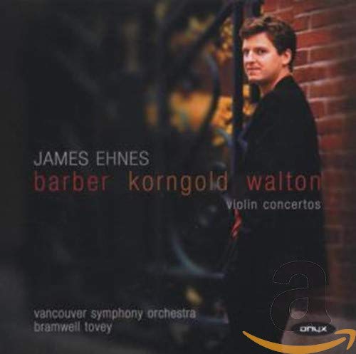 Korngold (1897-1957) - Violin Concerto: Ehnes(Vn)Tovey / Vancouver So +barber, Walton - Import CD