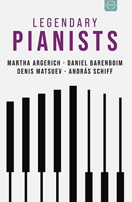 Martha Argerich, Daniel Barenboim, Denis Matsuev, Alexandre Castagnaro-Barbier - Legendary Pianists : Martha Argerich, Daniel Barenboim, Denis Matsuev, Andras Schiff (8Dvd) - Import 8 DVD Box set Limited Edition