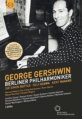 Sir Simon Rattle. Berlin Philharmonic Orchestra - Berliner Philharmoniker And George Gershwin - Box (3 Dvd) - Import 3 DVD