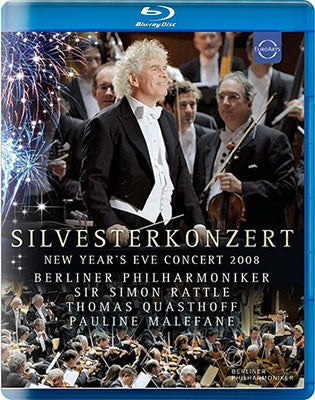 Simon Rattle, Berlin Philharmonic Orchestra - "Silvester Concert 2008 : Simon Rattle / Berlin Philharmonic, Quasthoff, Malefanne" - Import Blu-ray Disc
