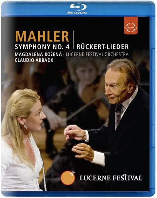 Claudio Abbado - Mahler: Symphony 4 / Ruckert Lieder - Import Blu-ray Disc
