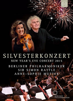Mutter - Berliner Philharmoniker - New Year'S Eve Concert 2015 - Simon Rattle - Anne-Sophie Mutter - Import DVD