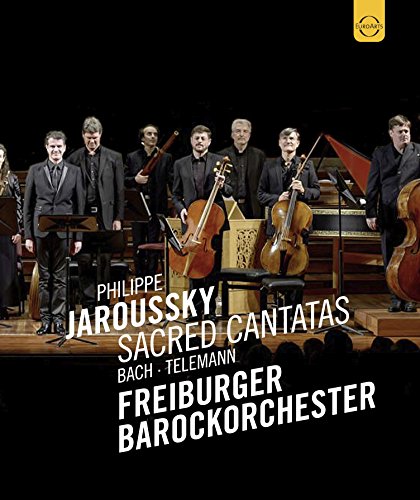 Philippe Jaroussky & Freiburger Barockorchester - Phillippe Jaroussky Bach & Telemann: Frelburg Baroque Orchestra - Import Blu-ray Disc