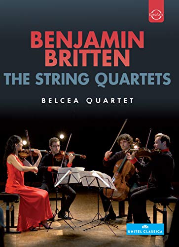 Britten (1913-1976) - "String Quartets Nos.1, 2, 3 : Belcea Quartet (2014)" - Import DVD