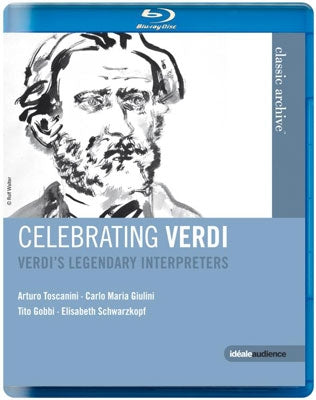 Arturo Toscanini, Carlo Maria Giulini, Charles Mackerras - Celebrating Verdi: Legendary Interpreters - Import Blu-ray Disc