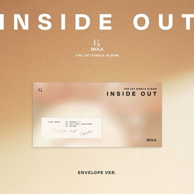 Seola - INSIDE OUT: 1st Single (ENVELOPE Ver.) - Import 8cmCD single