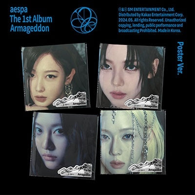Aespa - Armageddon: aespa Vol.1 (Poster Ver.)(ランダムバージョン) - Import CD