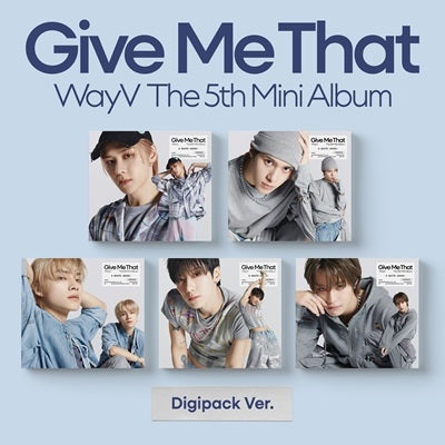 Wayv - 5Th Mini Album: Give Me That (Digipack Ver.)(Random Cover) - Import CD