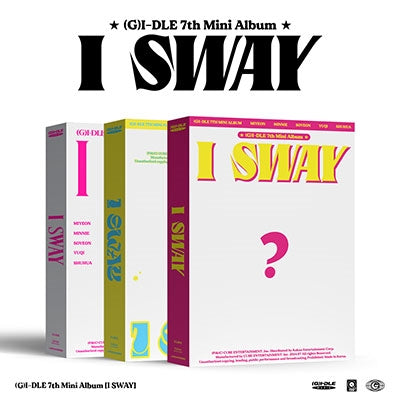 (G)I-DLE - 7th Mini Album: I SWAY - Import CD