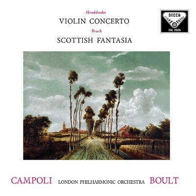 Alfredo Campoli / Adrian Boult - Alfred Campoli—Mendelssohn & Bruch - Import 180g Vinyl LP Recurd Limited Edition