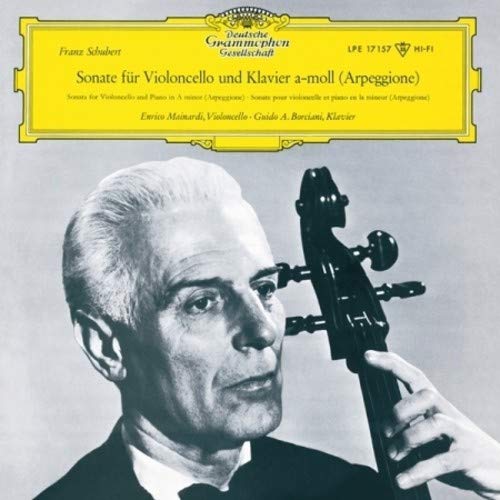 Enrico Mainardi - Schubert: Arpeggione Sonata In A Minor - Import 180g Vinyl LP Recurd Limited Edition