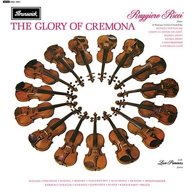 Ruggiero Ricci - The Glory Of Cremona - Import 180g Vinyl LP Record Limited Edition