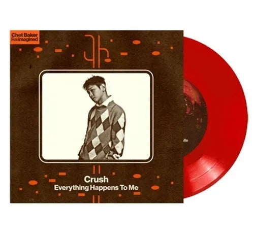 Crush (Korea) - Everything Happens To Me - Import Clear Red Vinyl 7 inch Single Record
