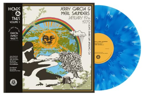 Jerry Garcia 、 Merl Saunders 、 Jerry Garcia & Merl Saunders - Heads & Tails Vol. 1 - Import Blue Vinyl LP Record