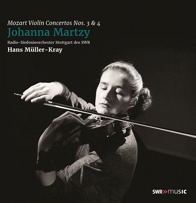 Johanna Martzy - Mozart: Violin Concertos Nos. 3 & 4 - Import 180g Vinyl LP Record Limited Edition