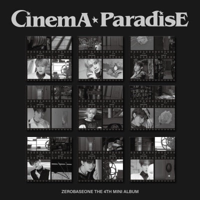 ZEROBASEONE - 4th Mini Album: CINEMA PARADISE - Import CD
