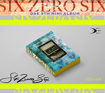 SUPER JUNIOR-D&E - 606: 5th Mini Album (6:06PM ver./DONGHAE) - Import CD