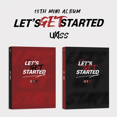 U-Kiss - Let's Get Started Random Photobook edition - Import CD