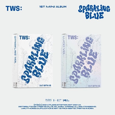 TWS - Sparkling Blue: 1st Mini Album (Random Version) - Import CD
