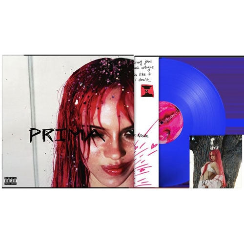 Adela - Prima (Signed) - Import Electric Blue Vinyl LP Record Limited Edition