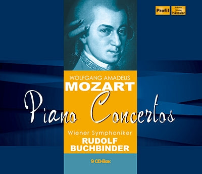 Rudolf Buchbinder - COMPLETE PIANO CONCERTOS-MOZART, W.A. - Import 9 CD