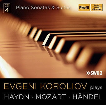 Evgeni Koroliov - Evgeni Koroliov Plays Haydn, Mozart, Handel - Piano Sonatas & Suites - Import 4 CD