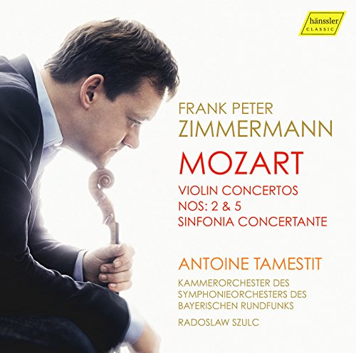 Mozart (1756-1791) - Violin Concertos Nos.2, 5, Sinfonia Concertante K.364 : F.P.Zimmermann(Vn)Szulc / Bavarian Radio Chamber Orchestra, Tamestit(Va) - Import CD