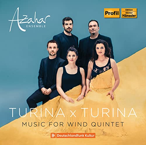 Turina (1882-1949) - Turina x Turina -Music dor Wind Quintet : Azahar Ensemble +Jose Luis Turina - Import CD
