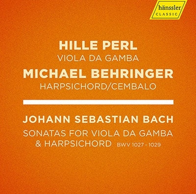 Hille Perl - Sonatas 1027-1029 - Import CD