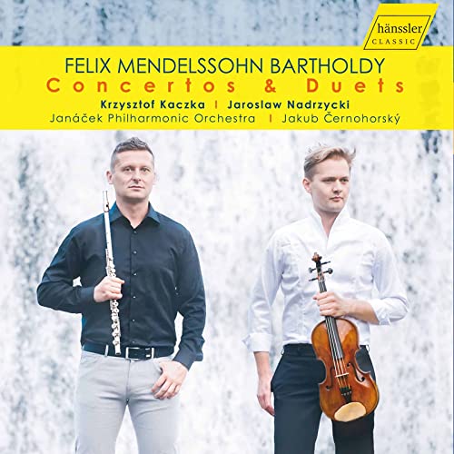 Mendelssohn (1809-1847) - Violin Concerto, (Flute)violin Concerto: Nadrzycki(Vn)Kaczka(Fl)Cernohorsky / Janacek Po - Import CD