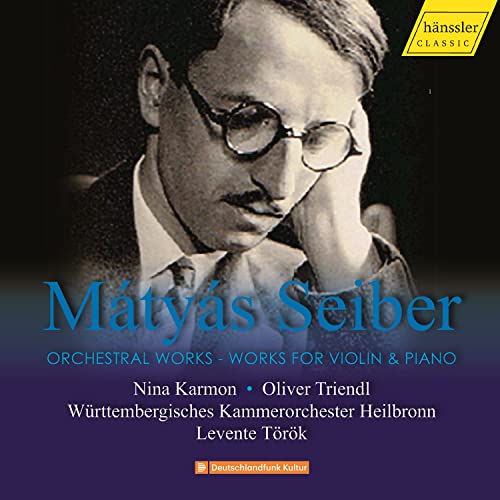 Seiber, Matyas (1905-1960) - Works For Strings: Torok / Heilbronn Co Karmon(Vn)+violin Sonata.etc: Triendl(P) - Import CD