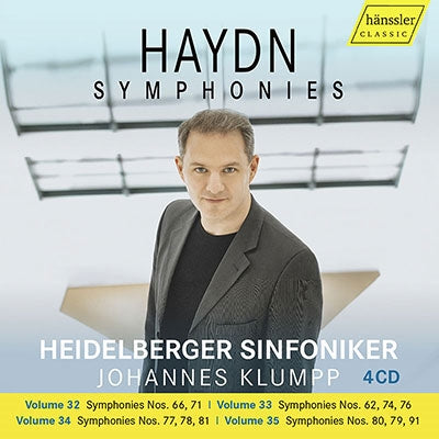 Johannes Klumpp - Haydn:The Complete Symphonies Vol.32-35 - Import 4 CD