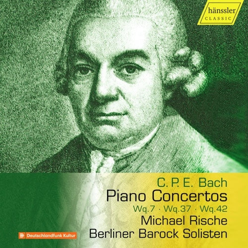 Michael Rische - C.P.E.Bach:Piano Concerto Wq.7,37&42 - Import CD