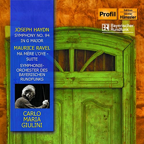 Haydn (1732-1809) - Sym.94: Giulini / Bavarian Rso +ravel: Ma Mere L'oye Suite - Import CD