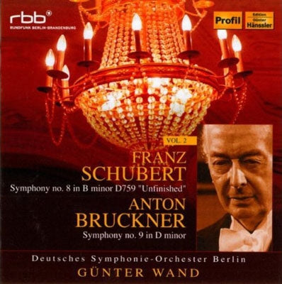 Gunter Wand - Schubert Bruckner 2: Symphony No 8 & Symphony No 9 - Import 2 CD