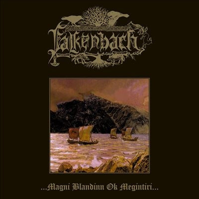 Falkenbach - Magni Blandinn Ok Megintiri - Import Yellow/Black Vinyl LP Record