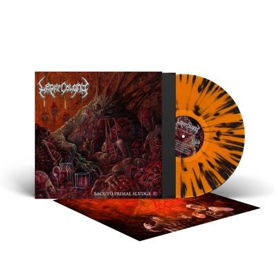 Leper Colony - Back To Primal Sludge - Import Orange With Black Splatter Vinyl LP Record Limited Edition